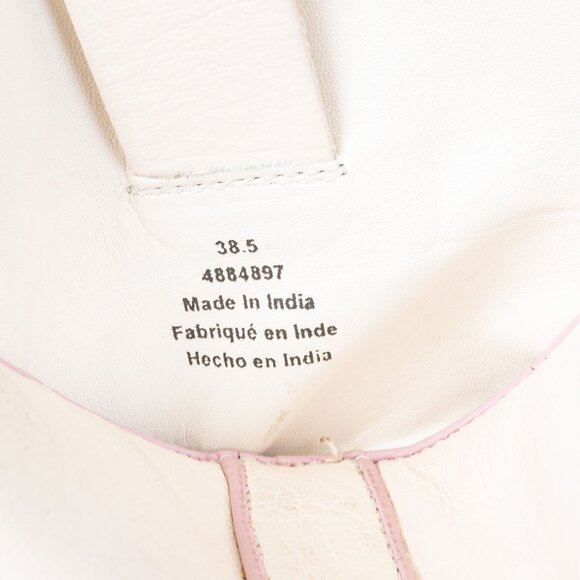 Free People Women Borderline Cream Leather Western Cowboy Boots 8US EUR 38.5 - Picture 8 of 9